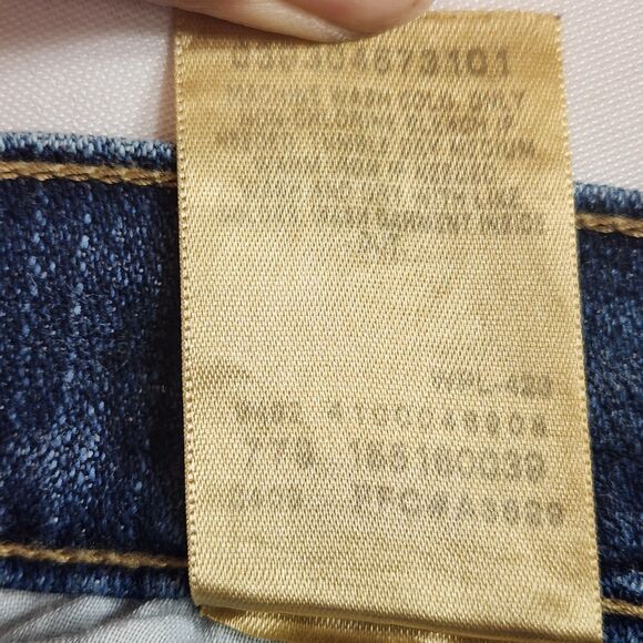 Levis 515 Women’s Jeans Size 16 Short Boot Cut Med Wash Denim Cotton Blend - Picture 13 of 16